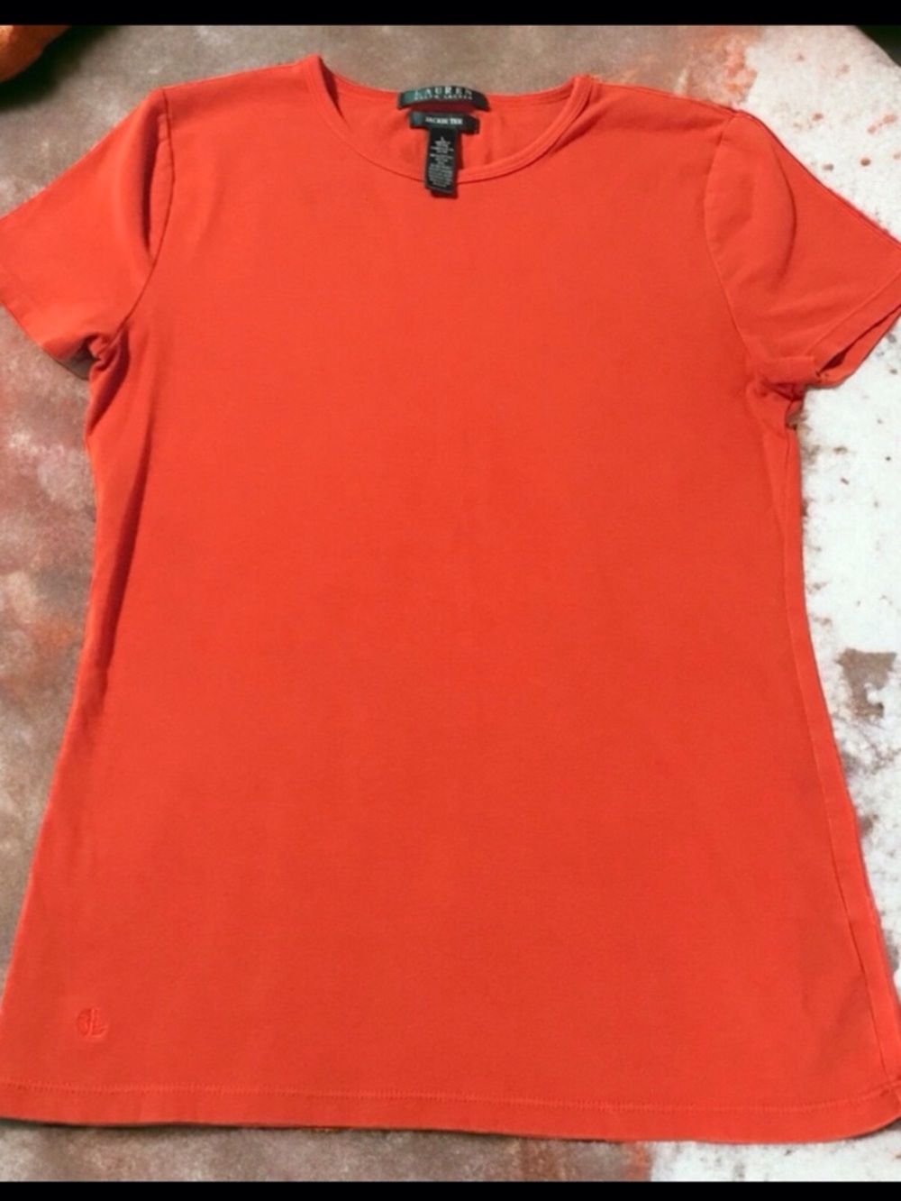 LAUREN RALPH LAUREN JACKIE TEE Short Sleeve Classic Stretchy Cotton Baby Tee